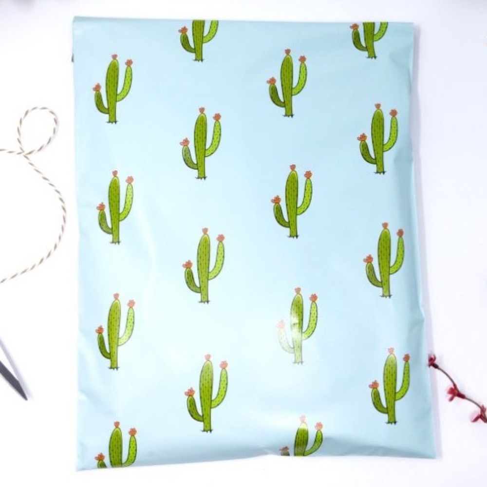 Cactus 10x13 Poly Mailers Pack of 25